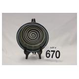 SMALL SWIRLED DOG BOWL - SIGNAUTRE DRIP