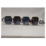 FOUR COFFEE CUPS - EARLY DRIP