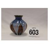 BELTED VASE - SIGNATURE DRIP