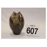 FISH MOUTH VASE - CRYSTALLINE FORMATIONS