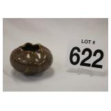 SMALL ROUND VASE - CRYSTALLINE FORMATION