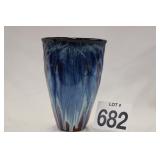 LARGE OVAL LOTUS VASE - SIGNATURE DRIP