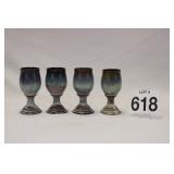 FOUR WATER GOBLETS - SIGNATURE DRIP