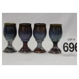 FOUR WATER GOBLETS - SIGNATURE DRIP