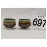 TWO ESPRESSO CUPS - EARLY