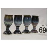 FOUR WATER GOBLETS - SIGNATURE DRIP
