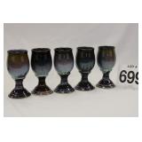 FIVE WATER GOBLETS - SIGNATURE DRIP