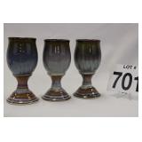 THREE WATER GOBLETS - SIGNATURE DRIP