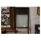 NATIONAL WASHBOARD CO. #60 GLASS WASHBOARD