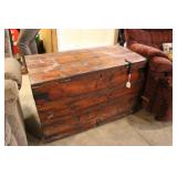 WOODEN TRUNK
