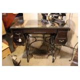 REPURPOSED SEWING TABLE