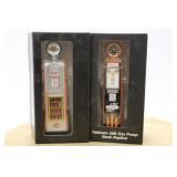 (2) 1/12TH HARLEY DAVIDSON GAS PUMP BANKS