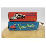 (2) ERTL AMOCO TRACTOT TRAILER BANKS