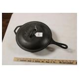 LODGE #8 DEEP SKILLET W/ LID