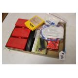 FLAT OF ASSORTED GUN ACESSORIES