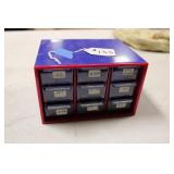 ORGANIZER OF ASSORTED BORE CLEANING BRUSHES