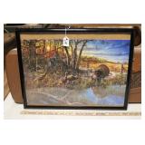 FRAMED TURKEY PUZZLE