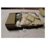 FLAT OF MISC. GUN CLOTHS