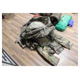 STACK OF ADVANTAGE HUNTING CLOTHES MOSTLY LARGE