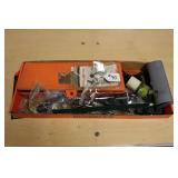 FLAT OF MISC. GUN ACCESSORIES