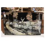 WHITETAIL DEER MIRROR ART