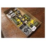 FLAT OF ASSORTED SCOPE RINGS