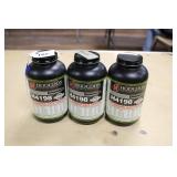 (3) HODGDON H4198 SMOKELESS POWDER