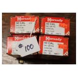 (200) HORNADY 50CAL .512" 240GR PA