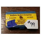 (50) BUFFALO BULLET CO. 50CAL 245GR PROJECTILES