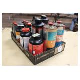 FLAT OF ASSORTED OPEN SMOKELESS POWDERS