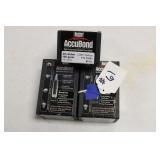 (150) NOSLER ACCUDBOND 30CAL .308" 165GR SPITZER