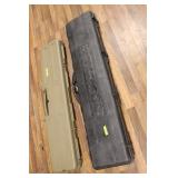 TWO RIFLE HARD CASES
