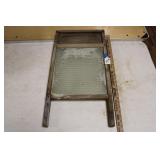 NATIONAL WASHBOARD CO #865 GLASS WASHBOARD