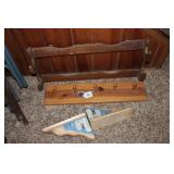 ASSORTED WOODEN SHELVES