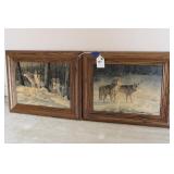 1988 & 1990 JACK PALUH WOLF ARTWORK