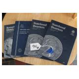 EMPTY COIN COLLECTORS BOOKS