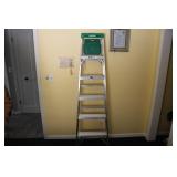 WERNER 6FT ALUMINUM A FRAME LADDER