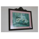 DIANNE BENGEL FRAMED ARTWORK - 37.5' X 34.5'