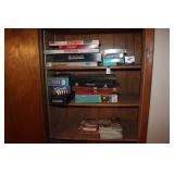 CONTENTS OF CLOSET (GAMES & KID'S ITEMS)