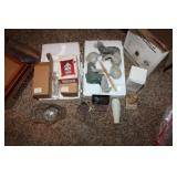 TWO BOXES OF FIGURINES