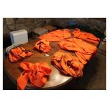 ASSORTED HUNTING ORANGE TO INCLU. WOOLRICH SIZE LG