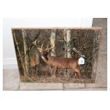 WHITETAIL DEER CLOCK