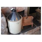 #5 CROWN STONEWARE JUG
