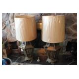 TWO TABLE LAMPS