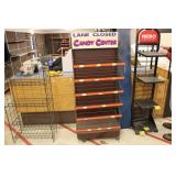 2'2'' X 5'  SIX TIER ROLLING SHELF