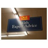 18PC. HANGING SIGNAGE