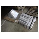 2 PCS INSULATED 6''X48'' STOVE PIPE W/ ROOF FLANGE