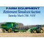 FARM EQUIPMENT SIMULCAST RETIREMENT AUCTION