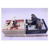 TWO EASTWOOD AUTOMOBILIA DIE CAST AIRPLANES