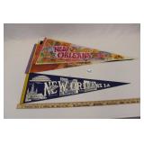 FOUR DESTINATION BANNERS